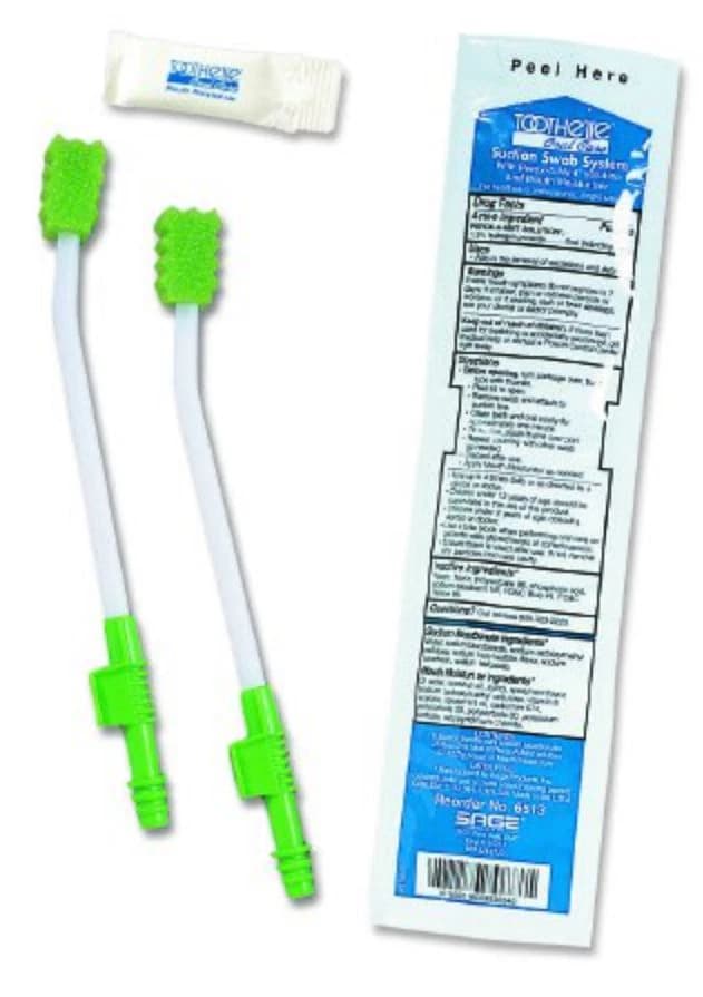 Ora Suction Swab, Single Use, 100/Case - Ora Suction Swab Single Use Ki - Image 1