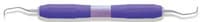 Premier Big Easy Ultralite Gracey Curette 5/6, Double-Ended, Purple, Silicone Round Handle, #05605 - Gracey Curettes – 5/6 Gracey, Double End - Big Easy Ultralite Round Handle - Image 1