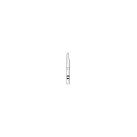 Two Striper ShortCut Diamond Bur, FGSS, Round-End Taper, 767.8 S, Coarse, Green, 1.8 mm Major/1.0 mm Minor, 8 mm Length, 5/Pk, 2015907 - Two Striper Diamond Burs, FGSS, Short Cut, Round-End Taper, 767.8 S, 1.8 mm, Coarse, Green, 5/Pk, 2015907 - Image 1