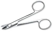 Premier Crown and Collar Scissors, Curved, Sharp, 5" (12.7 cm), Stainless Steel, 1/Pk, #9085346 - Scissor Crown Curved Sharp 5'' - Image 1