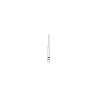 Two Striper Diamond Bur, FG, Modified Beveled Cylinder, 510.8, Coarse, Green, 1.0 mm Diameter, 8.0 mm Length, 5/Pk, 2015974 - Two Striper Diamond Burs, FG, Modified Beveled Cylinder, 510.8, 1.0 mm, Coarse, Green, 5/Pk, 2015974 - Image 1