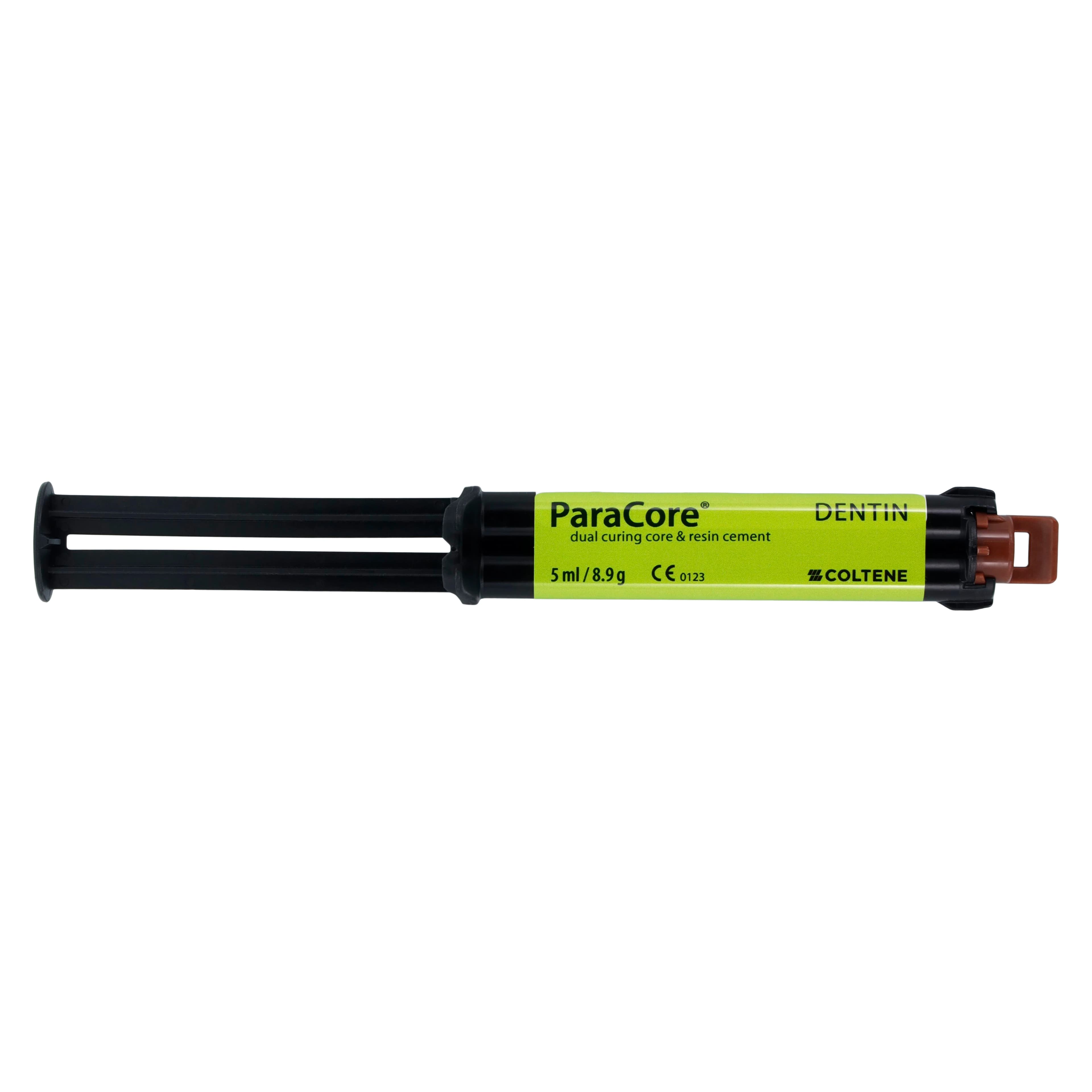 ParaCore Automix Dentin Refill Syringes, Dual-Cure Glass-Reinforced Core Build-Up Material, 5 ml, 2/Pk, C5887 - ParaCore® - 5ml - Automix Dentin Refill - Image 1