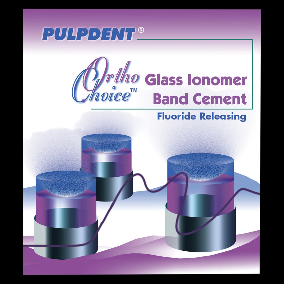 Ortho-Choice Glass Ionomer Band Cement Kit, 30g Powder / 15mL Liquid, OCGI - Glass Ionomer Band Cement Kit - Image 1