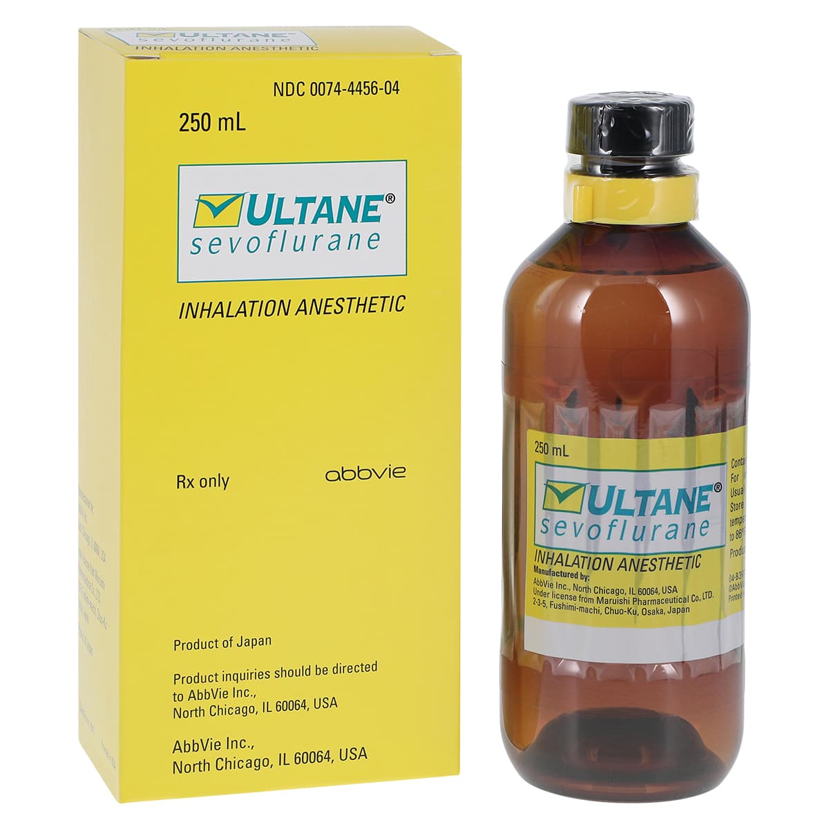 Ultane Anesthesia Inhalation Solution 100%, 250mL Bottle - Ultane Anesthesia Liq Inh 100% - Image 1
