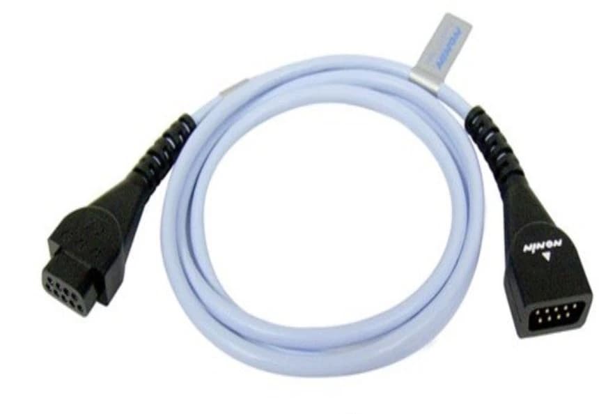 Nonin Medical SpO2 Sensor Extension Cable for Pulse Oximeter - Ext Cble for Pulse Oximeter - Image 1