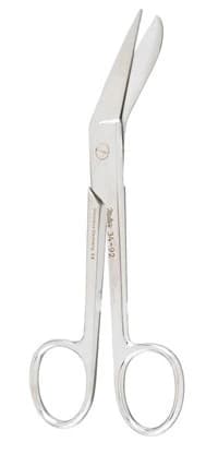 Richter Dissecting Scissors, Angled, 5" Stainless Steel, Each - Y Richter Bisecting Sisso - Image 1
