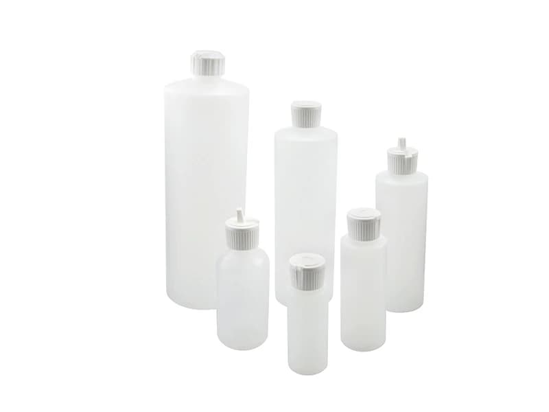 Qorpak HDPE Dispensing Bottle with Flip-Top Cap, Natural, 16 oz, 24/Case - Bottle Pe Squeeze - Image 1