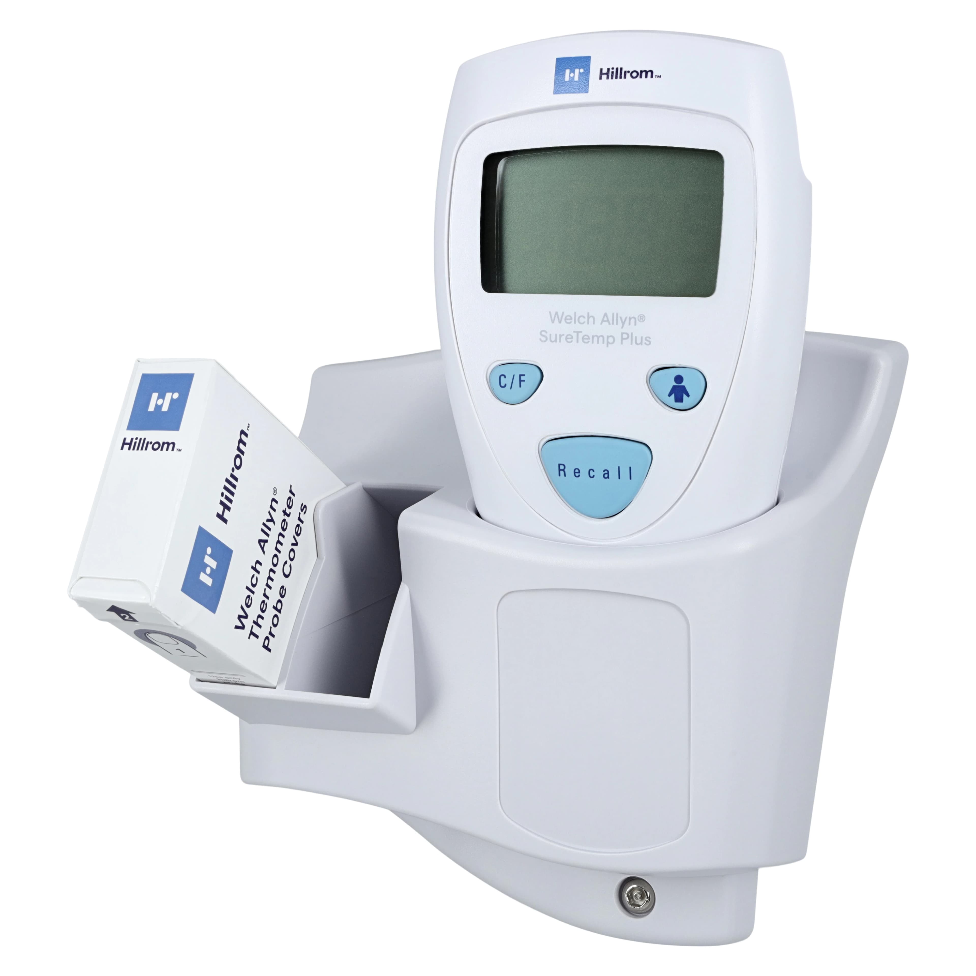 Welch Allyn SureTemp Plus 690 Digital Thermometer, Wall Mount, 9 ft Cord - Suretemp Therm Oral WallMt 9Ft - Image 1