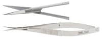 Noyes Iris Scissors, Straight, 4-1/2" (11.4 cm), Stainless Steel - Scissors Noyes Iris Straight - Image 1