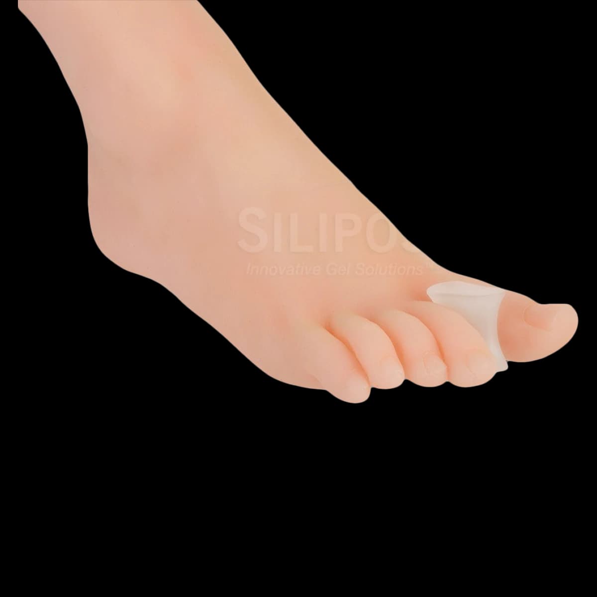 Silipos Toe Spreader, Gel with Mineral Oil, Small - Silipos Toe Spreader - Image 1