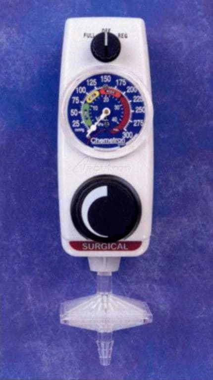 Vacutron Mini-Vac Surgical Regulator with 1/8 Inch NPT Female Connector - Regulator Surgical Minivac - Image 1
