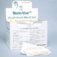 Sure-Vue Fecal Occult Blood Test Kit, CLIA Waived, with 2x15mL Developer and Applicators, 100 Tests/Box - Sure-Vue Fecal Occult Blood - Image 1