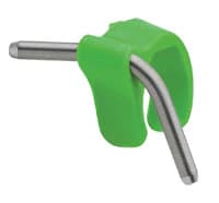 W&H Irrigation Clip E Green Right Side, Pack of 3 - Irrigation Clip E Green Right Side Pack of 3 - Image 1