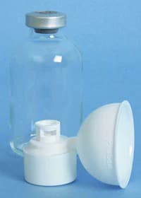 BD PhaSeal Protector 28 Drug Vial Adapter, 60 mL Air Equalizing Capacity, Sterile, BPA-Free, Latex-Free, White/White, 100/Case - BD PhaSeal Protector 28 - Image 1