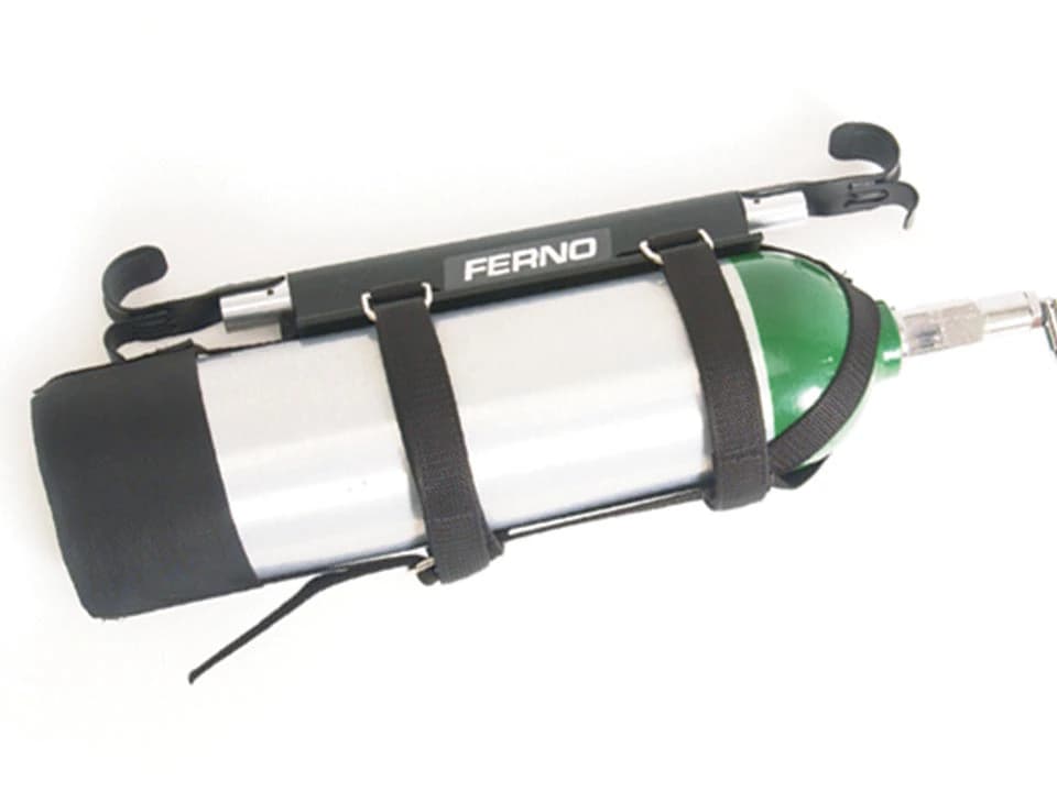 Ferno EZ Glide Spring-Loaded Oxygen Cylinder Holder - O2 Holder Spring Load EZ Glide - Image 1