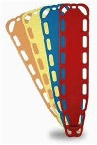 Allied Medical XTRA Backboard, Orange - Orange Xtra Backboard - Image 1