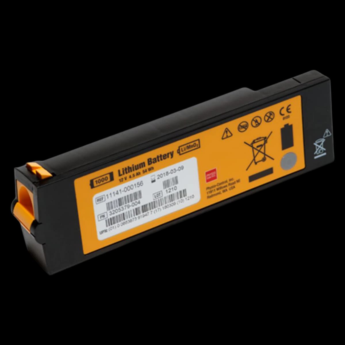 Battery Lifepack 1000 Lithium Battery Pack for Lifepak 1000 AED - Battery Lifepack 1000 - Image 1