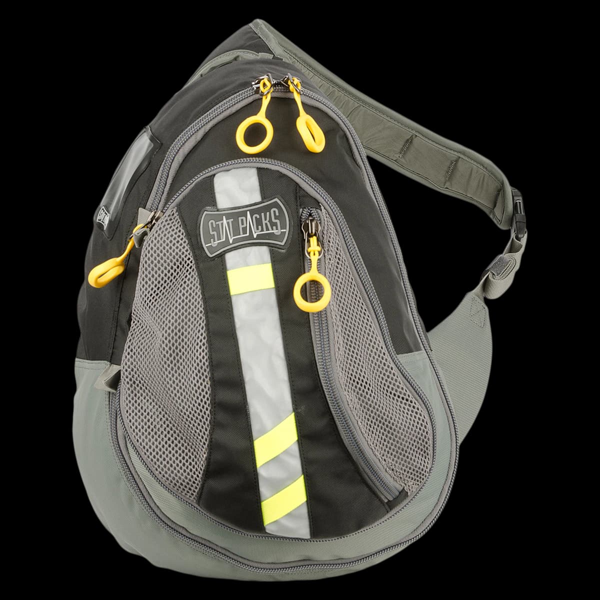 Statpacks G3 MedSlinger EMT Backpack, Black, 3x13x18.5" - Med Slinger Normal Black - Image 1