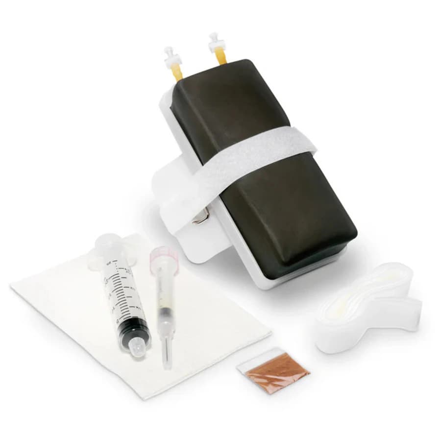 Venatech IM Intramuscular Injection Simulator, Black (Nasco Healthcare) - Venatech IM, Black - Image 1