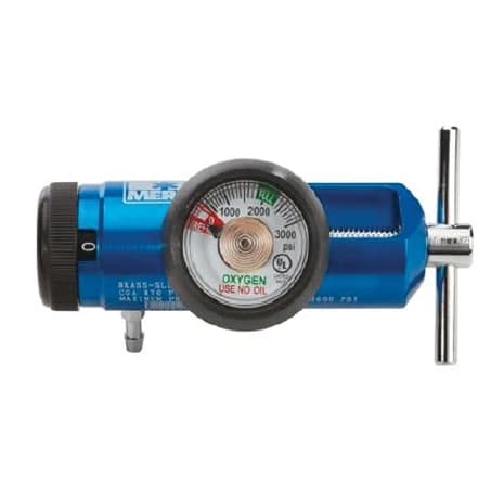 Meret USA Mini O2 Regulator, 0-15 LPM, Each - Mini O2 Regulator 0-15LPM - Image 1