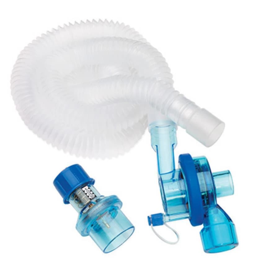 Portex paraPAC/ventiPAC Anesthesia Breathing Circuit, Demand Version with Exhaust Collector/PEEP Valve, 10/Package - Disp-Patient Circuits - Image 1