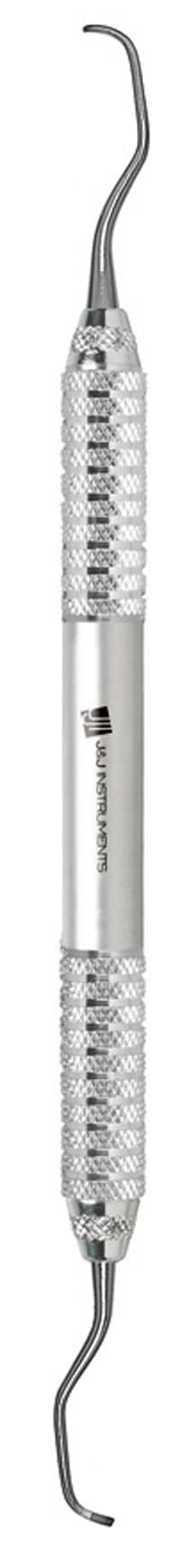J&J Instruments Silk McCall Curette 17/18, Double End, 9.5mm Handle, 95-752 - SILK DE MCCALL CURETTE .17/18 - Image 1