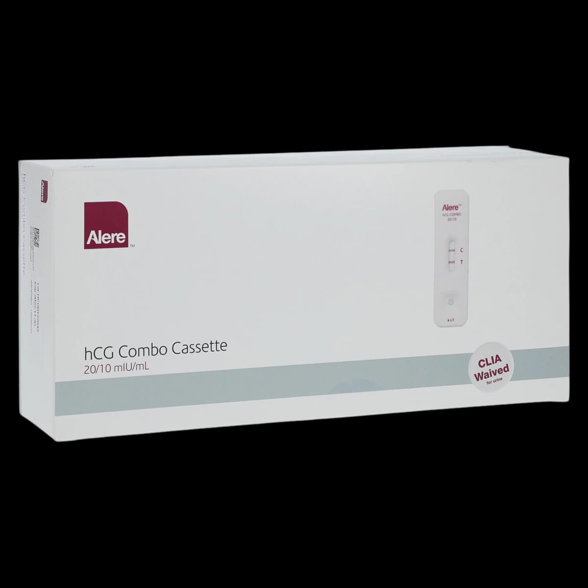 Abbott hCG Combo Cassette Test (Urine/Serum), 40 Tests/Box - Alere hCG Combo Cassette - Image 1