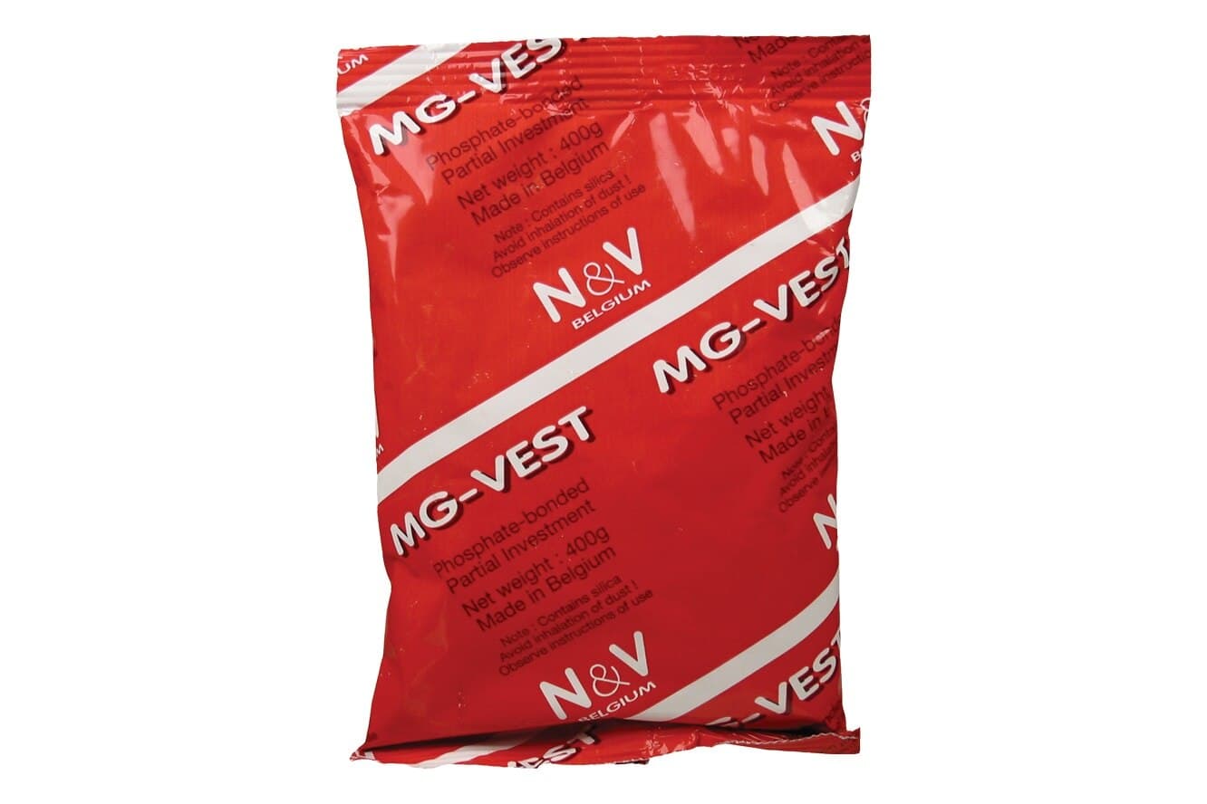 MG-Vest Partial Casting Investment, 400 Gm, 45/Case - MG-Vest Partial Inv - Image 1