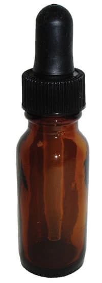 Clarke Container Glass Dropper Bottle with Pipette, 1 oz, Reusable, 12/Package - Glass Dropper Bottle & Pipette - Image 1