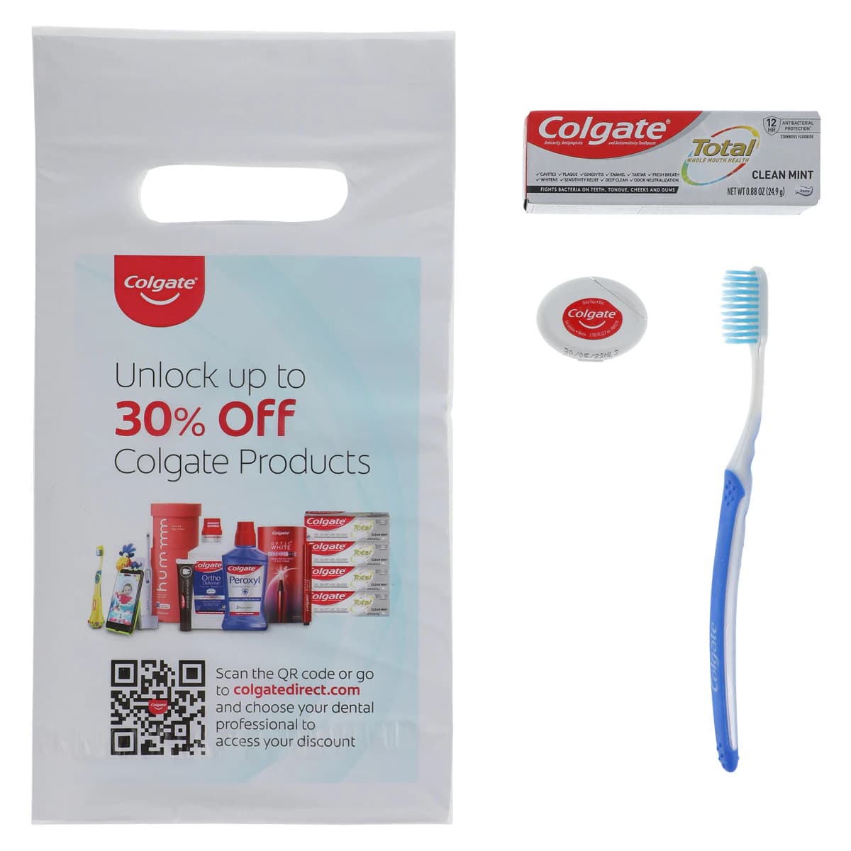 Colgate Gum Health Manual Toothbrush Bundle, 72/Box - Gum Health Bundle - Image 1
