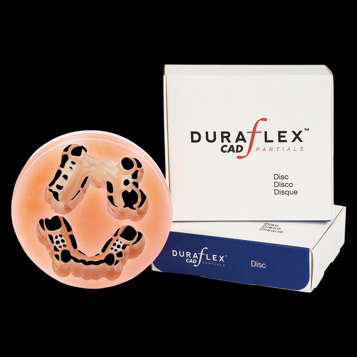 Myerson DuraCetal Denture Resin B2, 6 Cartridges per Package - DurAcetal Med Cartridge - Image 1