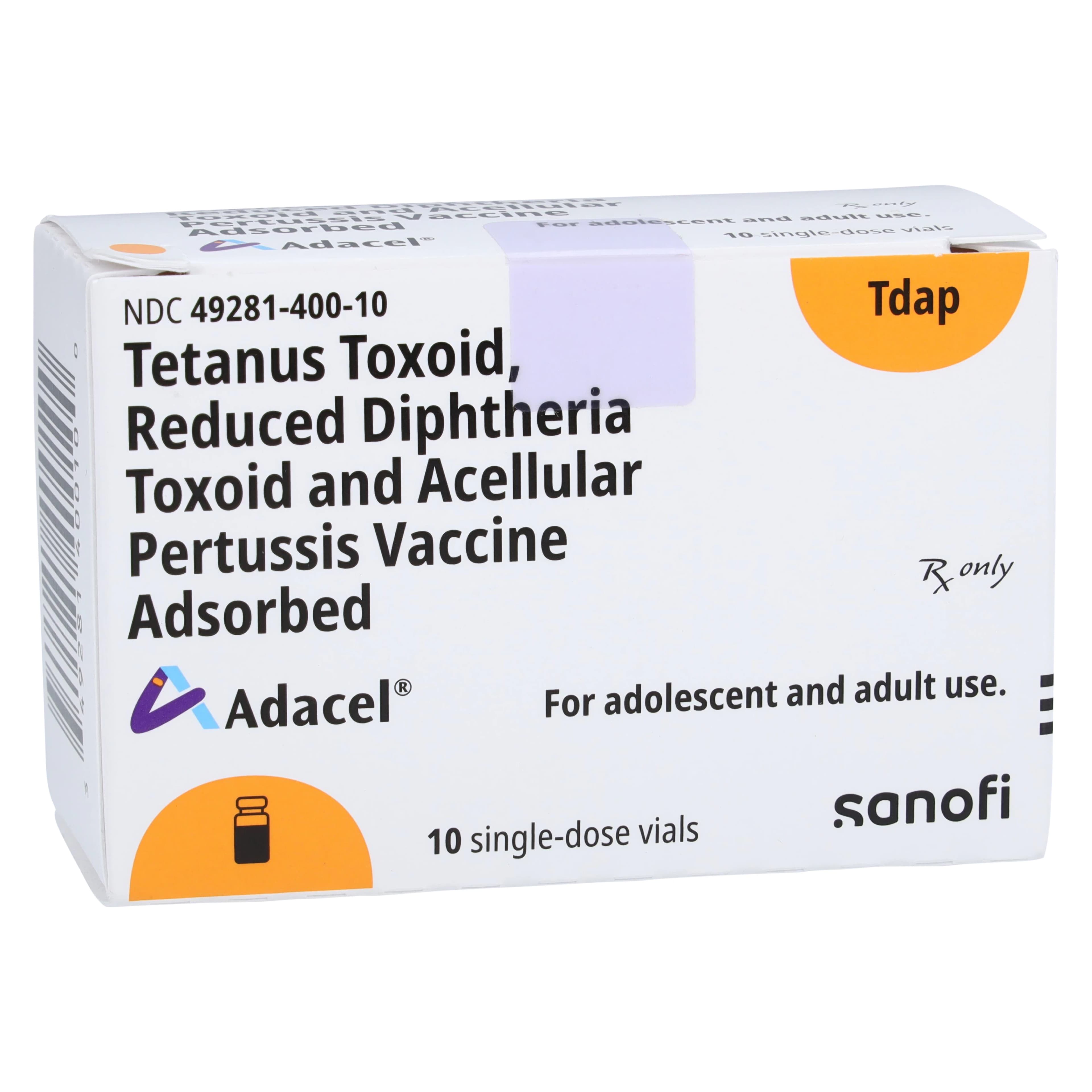 Adacel Tdap SDV Injectable, Adolescent/Adult, 0.5mL, 10/Package - Adacel Tdap SDV Inj - Image 1