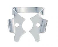 Hygenic Gloss Finish Winged Rubber Dam Clamp #3, Flat Jawed, Small Molar, 1/Pkg, H05689 - Hygenic Rubber Dam Clamp #3 H05689 - Image 1