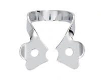 Hygenic Rubber Dam Clamp, #00, Winged, Gloss Finish, Upper & Lower Premolar/Anterior, 1/Pk, H02762 - Hygenic, Rubber Dam Clamp, # 00, Winged, Gloss Finish, H02762 - Image 1