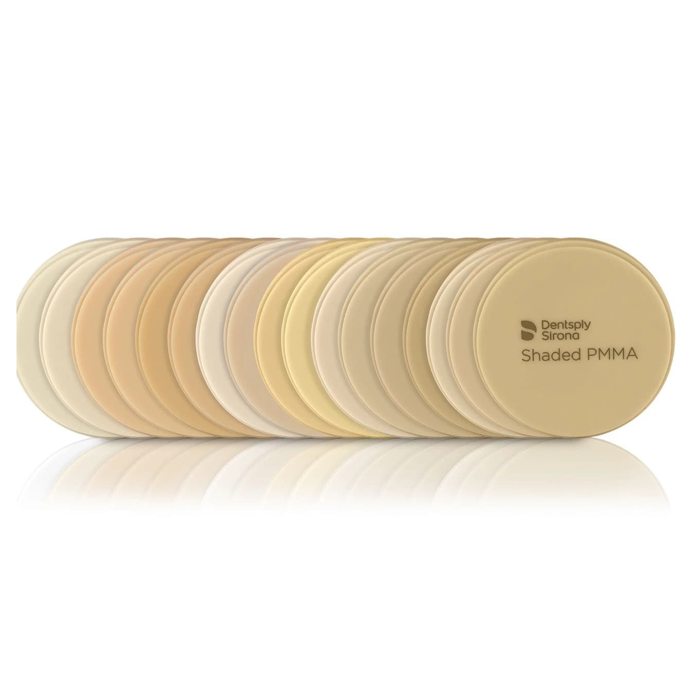 Dentsply Sirona Multilayer PMMA Disc A3, 20mm, 01KEZKNM462TWMQ7J0NQPADGJ2 - Multilayer PMMA Disc A3 20mm - Image 1
