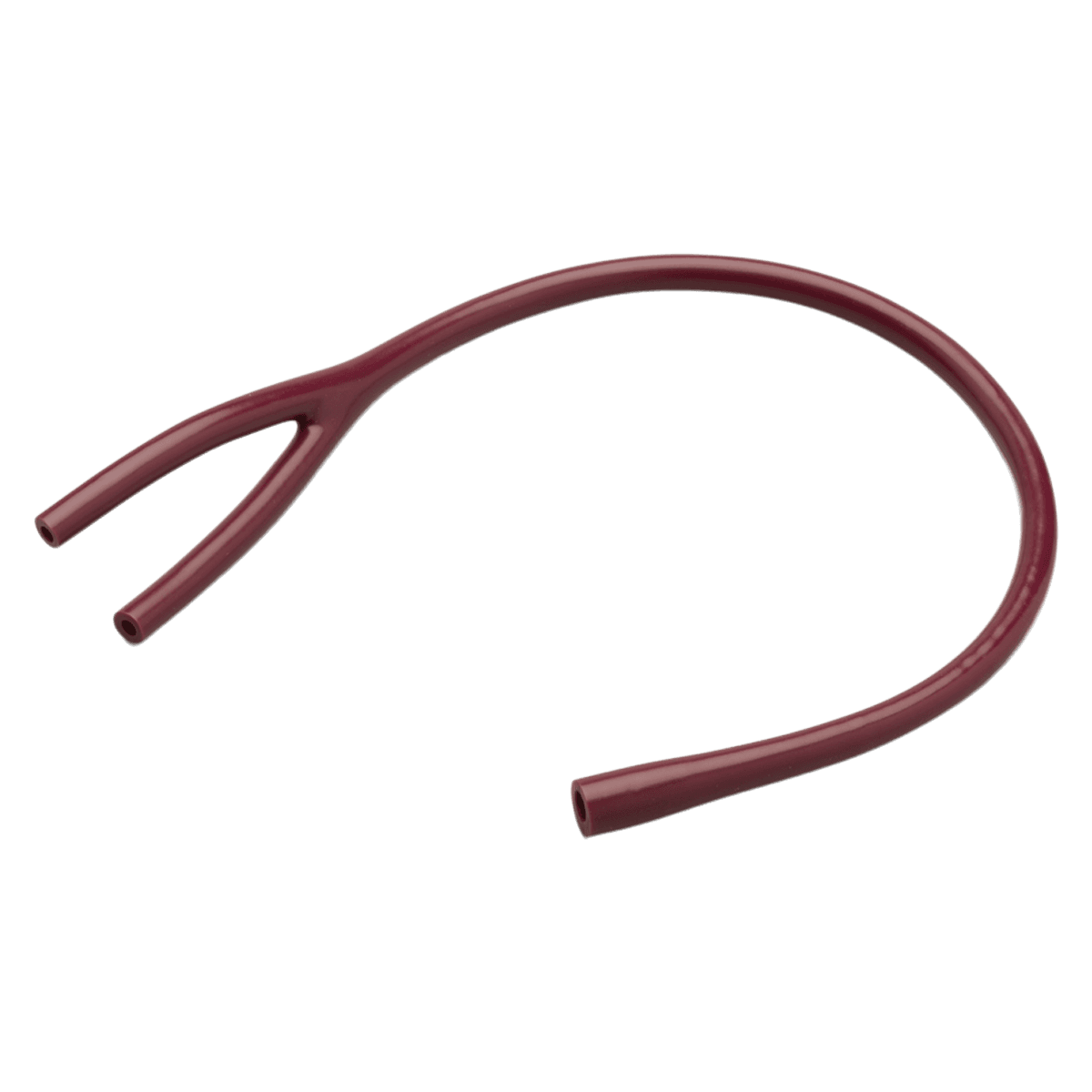 Welch Allyn Harvey DLX Stethoscope Replacement Y-Tubing, Burgundy - Tubing Harvey Dlx Steth Burg - Image 1