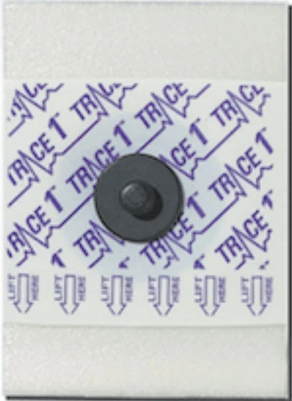 Nikomed Foam Stress Electrode, 32x45mm, Snap, 300/Box - Nikomed Foam Stress Electrode - Image 1