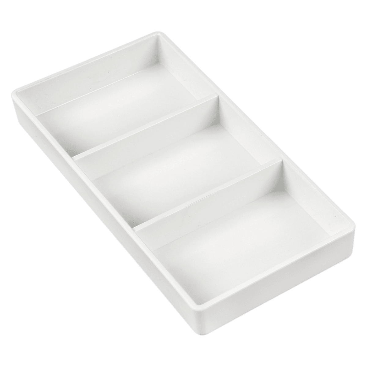 Henry Schein Instrument Tray Plastic #17, 4 in x 8 in, Light Gray, Autoclavable - Instrument Tray Plastic #17 - Image 1