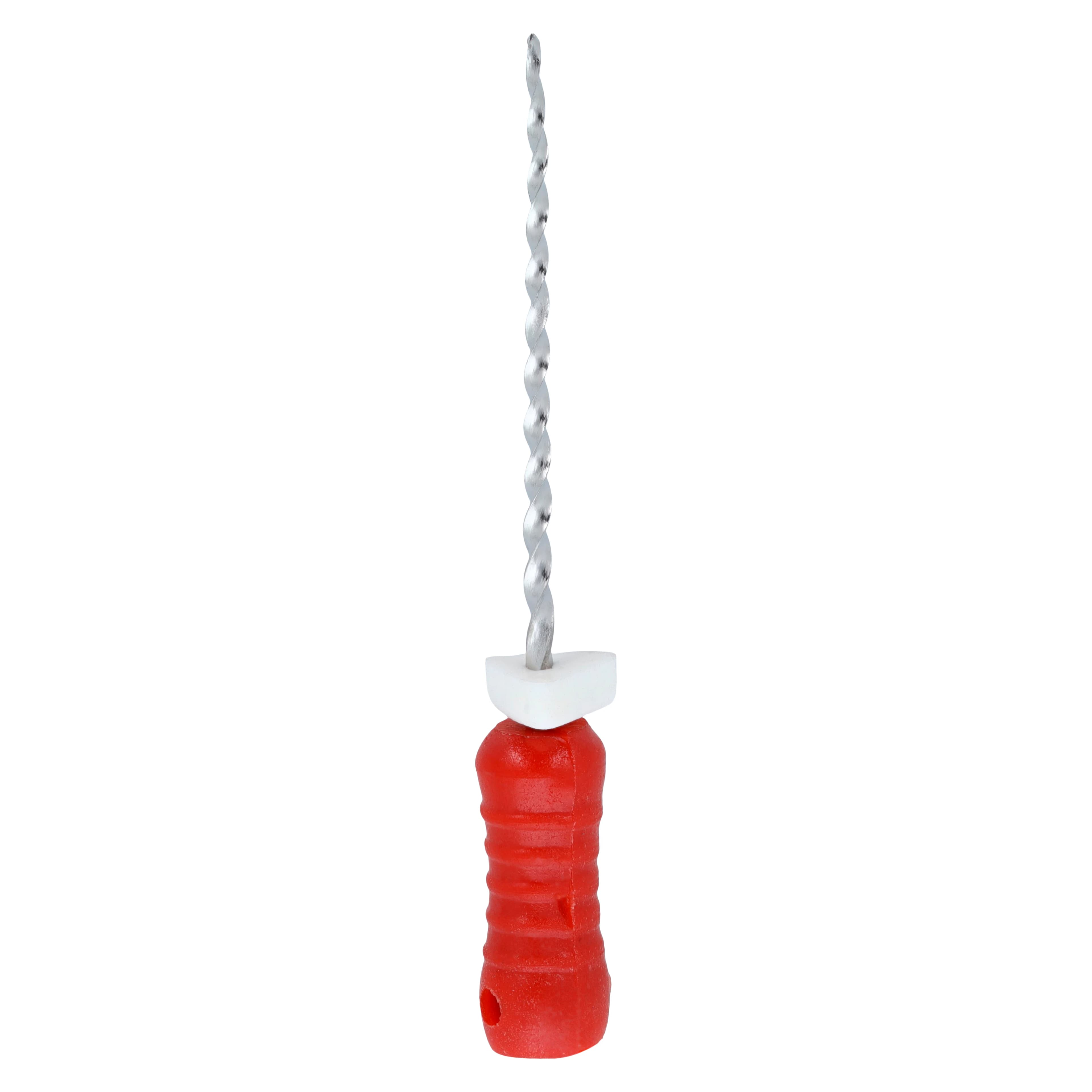 Endoflex Reamers, Size 55, 21mm, Stainless Steel, Red Handle, 6/Box - Endoflex Reamers 21mm - Image 1