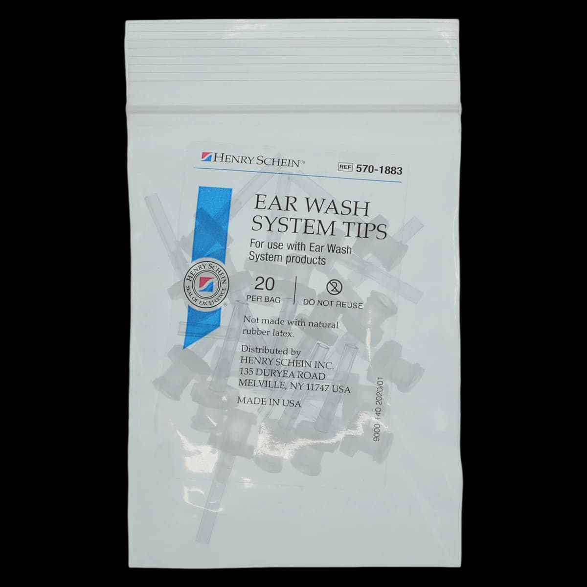 Ear Wash Tips, 20/Bag - Ear Wash Tips - Image 1