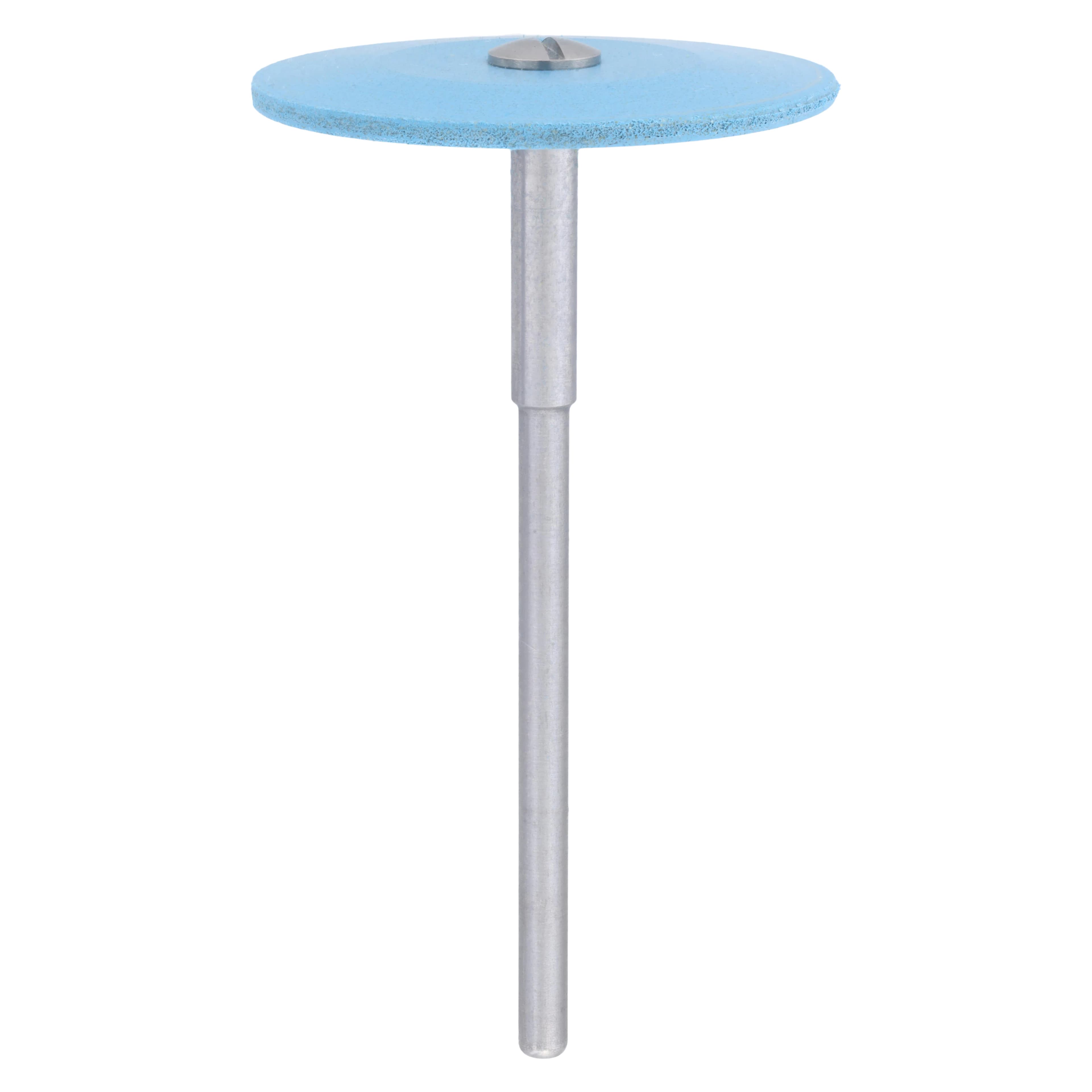 Garreco NaturalGlaze Polisher, 25mm, Handpiece, Self-Contained, Medium, Blue, Each - NATURALGLAZE POLISHER 25mm K/E S/C MED BLUE EA. - Image 1