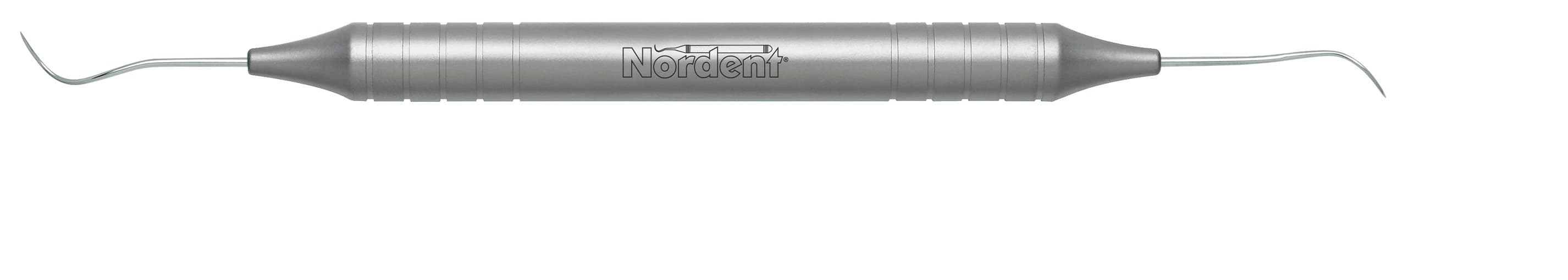 Nordent Explorer Double-Ended #3CH Cow Horn DuraLite Round Handle, REEX3CH - Explorers - Double-Ended - #3CH - DuraLite® Round - Image 1