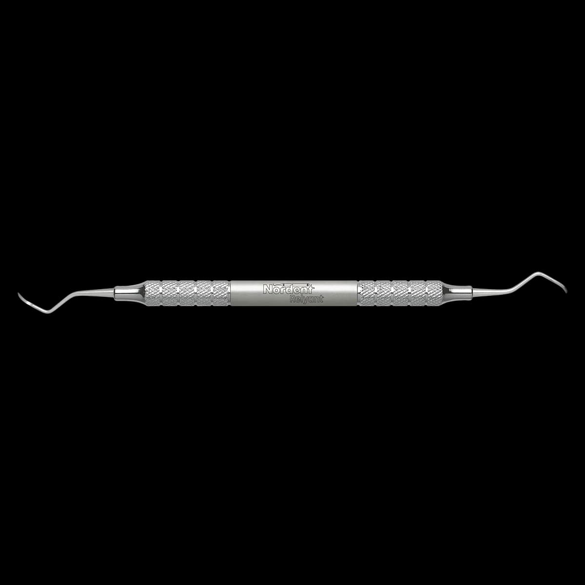 Relyant® Universal Curettes, McCall #13S-14S, Double-End, Relyant® #6 Handle, Stainless Steel - Relyant® Universal Curettes - McCall #13S-14S - Relyant® #6 - Image 1