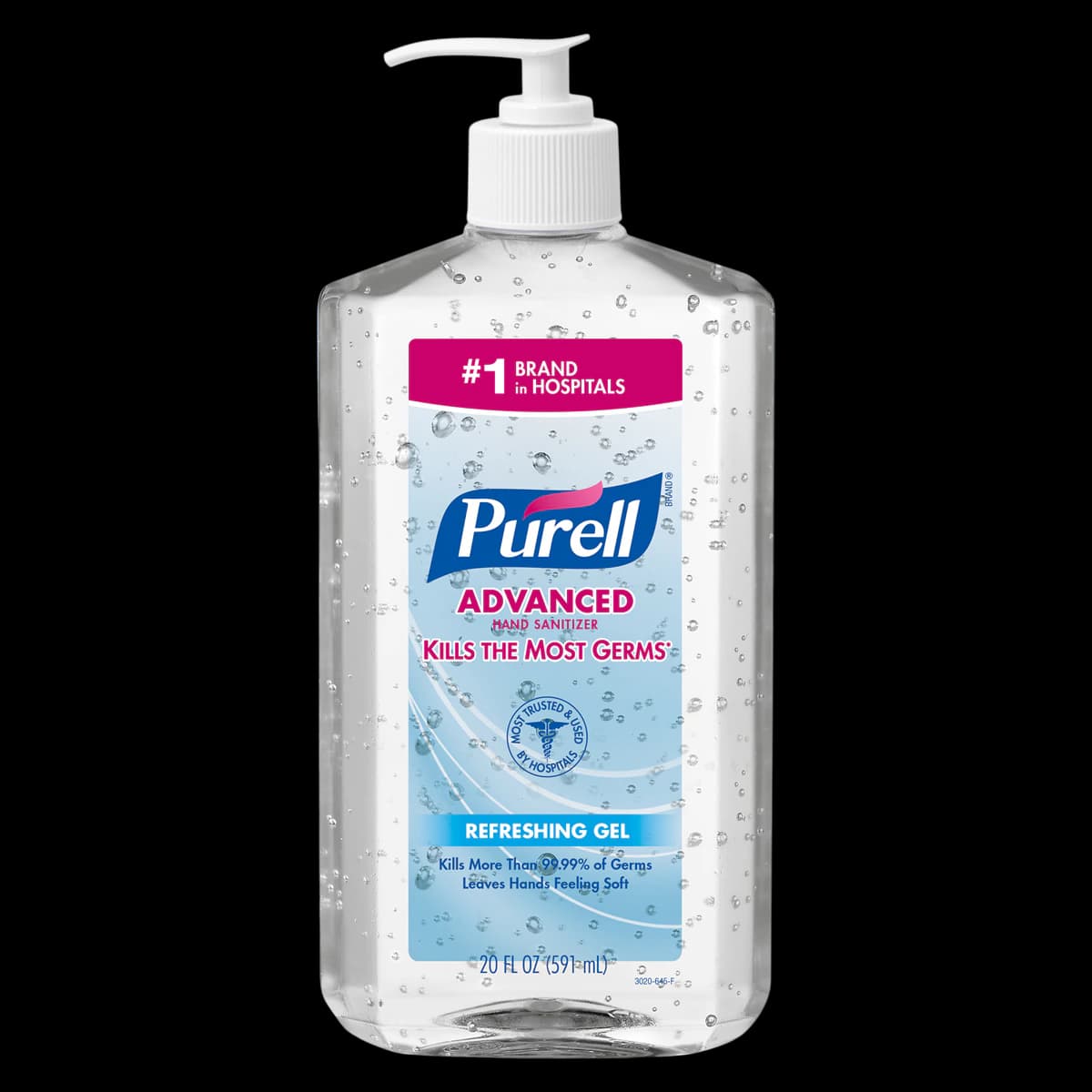 PURELL Advanced Hand Sanitizer Refreshing Gel, 20 oz, 70% Ethyl Alcohol, 12/Case - PURELL Advanced Hand Sanitizer Refreshing Gel - Image 1