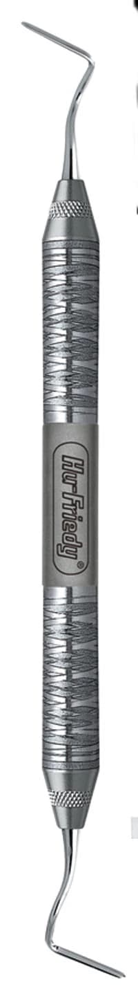 Hu-Friedy Allen End-Cutting Intrasulcular Periodontal Knife, Double-Ended, #6 Satin Steel Handle, 1/Pk, KPA - Periodontal Knife, Allen End-Cutting, Intrasulcular, # 6 Satin Steel Handle, 1/Pk, KPA - Image 1