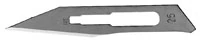 Hu-Friedy #25 Sterile Carbon Steel Surgical Scalpel Blade, Single Use, Box of 100, 10-255-25 - 25 Sterile Carbon Steel Blade (100) - Image 1