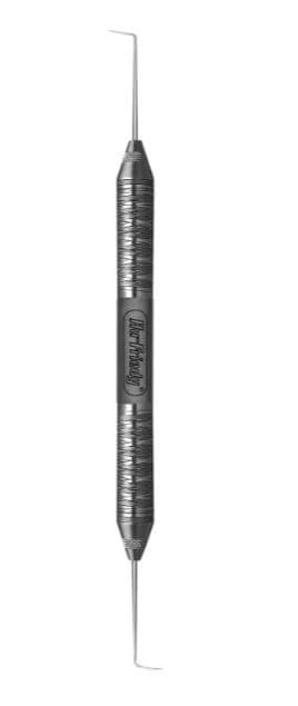 Hu-Friedy #3 Double-Ended Pigtail Explorer with #6 Satin Steel Handle - Explorers - Double-Ended - 3 - #6 Satin Steel® - Image 1