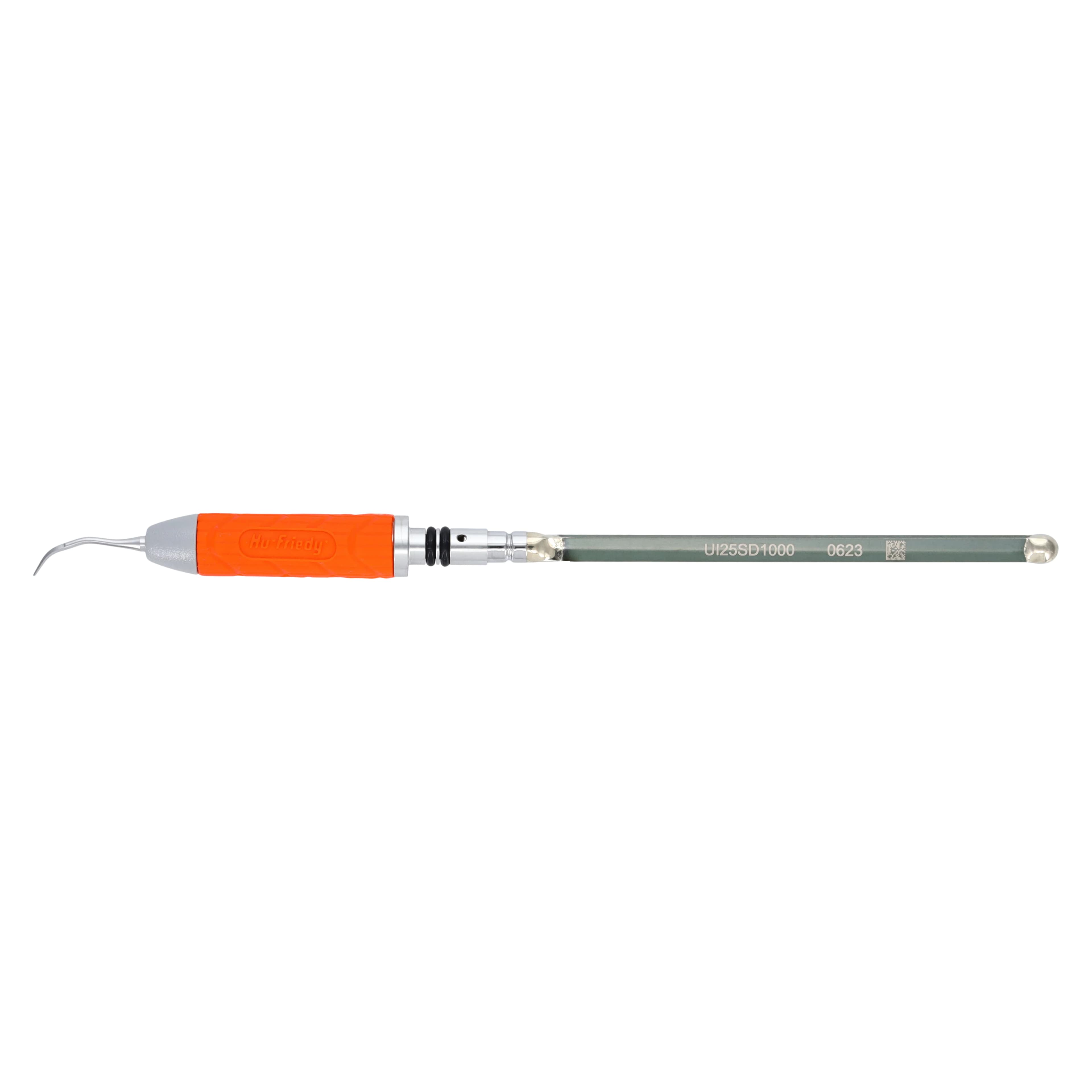 Hu-Friedy Swivel Direct Flow Ultrasonic Insert #1000 Triple Bend, 25 kHz, Orange, UI25SD1000 - 1000 Swivel Direct Flow Insert - Image 1