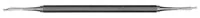 Hu-Friedy TG-O Modified Periodontal Bone Chisel, Double End, #2 Octagonal Handle, Stainless Steel, CTG-O - Periodontal Bone Chisels – TG Modified with Ochsenbein Cutouts, Double End - Periodontal Bone Chisels – TG Modified with Ochsenbein Cutouts, Double End - Image 1