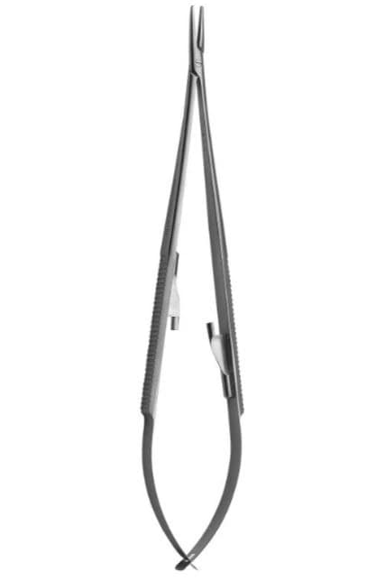 Hu-Friedy Castroviejo Needle Holder, 18cm (7"), Stainless Steel, 921424 - Castroviejo Needle Holder, 18cm - Image 1